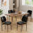 Faux Leather Dining Chairs Set of 2, Mid-Century Modern Upholstered Side Chairs with Wood Frame for Dining Rooms,Kitchens,Living rooms-1611851913