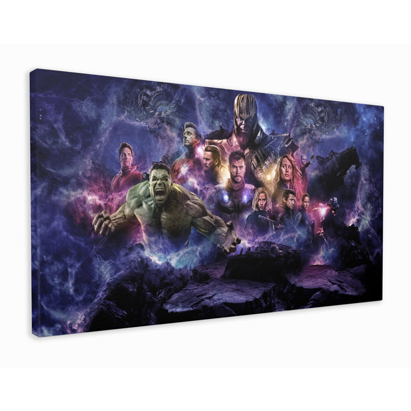 Avengers Endgame - Wrapped Canvas Print, 53cm H x 78cm W x 2cm D