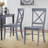 Bellmead Cross-Back Dining Set with Rectangular Table-19257333-49517800