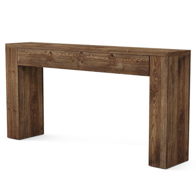 Tribesigns Console Table with Drawers