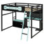 Lit mezzanine en bois avec bureau-1732498082