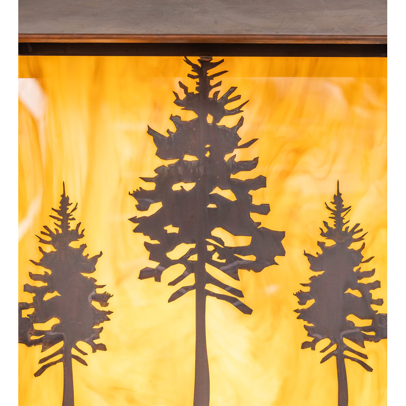 17" Square Great Pines Pier Mount
