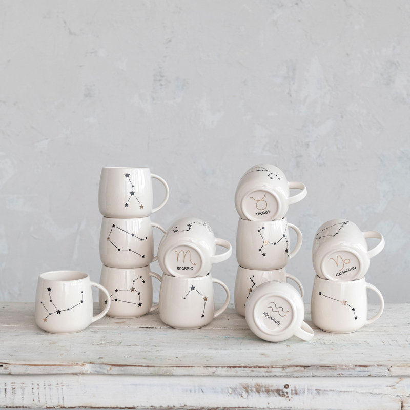 Grande tasse à café en grès
