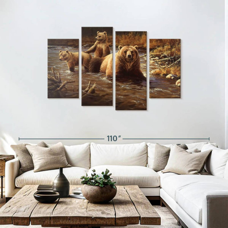 Brampt The Bathers, 48"H x 75"W