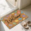 Easter Eggs Colorful Spring Welcome Doormat,24L x 36W, for Entrance Porch