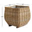 Sylvie Handmade Seagrass Planter-1930649387