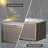 Decksplore 100 Gallons Water Resistant Resin Lockable Deck Box（Rattan weave style）-101498985