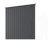 8 Ft. W X6 Ft. D Metal Outdoor Storage Shed With Sliding Lockable Doors,Transparent Panel Windows,Outdoor Storage Clearance for Backyard, Patio, Dark Gray