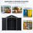 6 Ft X 8 Ft Resin Outdoor Storage Shed Kit- To Store Patio Furniture,Black-123950931-123950933