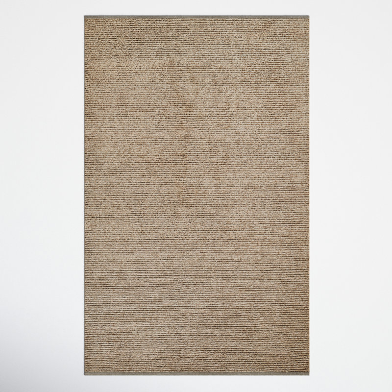 Rectangle Danette Wool Area Rug, Rectangle 5' x 8'