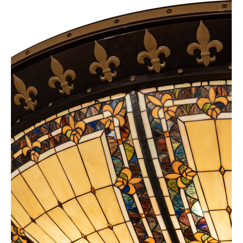 Fleur-de-lis 12 - Light Flush Mount