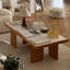 Table basse simple en bois massif-110602406