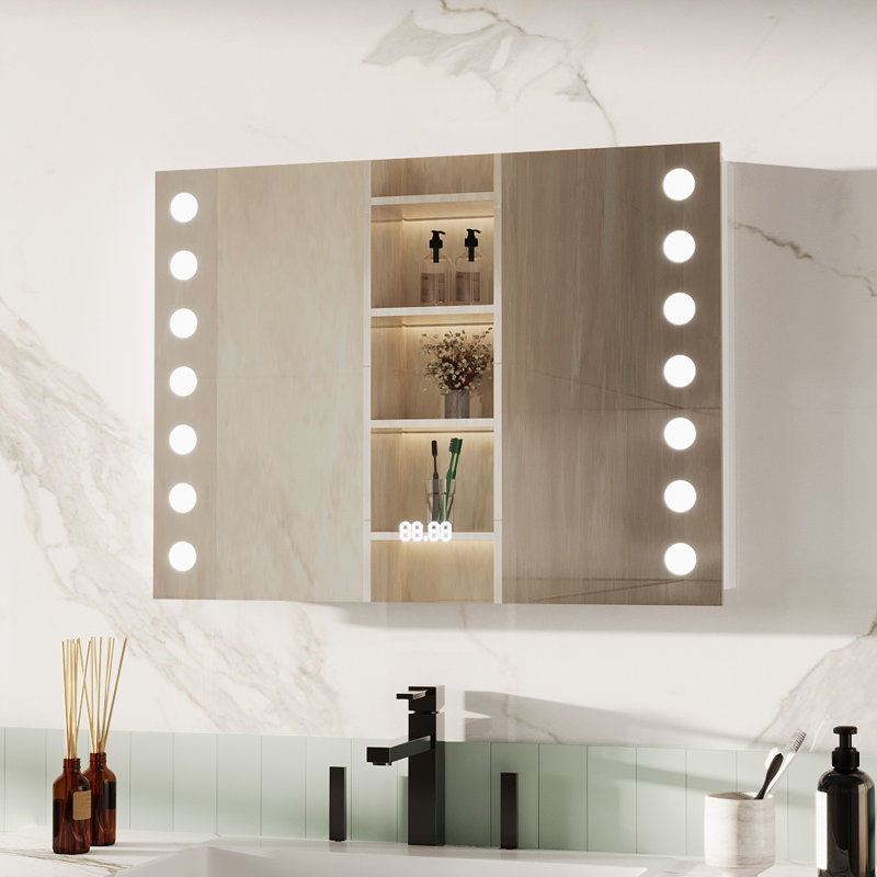 Carolus Glass Flat Wall Mirror