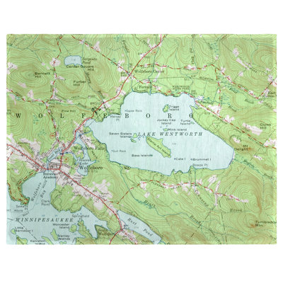 Polyester Cities & Maps Rectangle Placemat