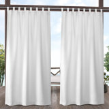 Prattsville Polyester Semi Sheer Curtain Pair