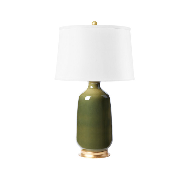 Carolyn Table Lamp, Olive Green