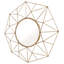 Krimhilde Iron Diamond Wall Mirror-1854406117