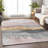 Machine Washable Indoor/Outdoor Xhevrie Blush Rug-194061451