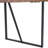 A 55-Inch Minimalist Retro Rectangular Dining Table With A Black Textured Top With Inset Rectangular Black Metal Legs.Minimalist MDF Tabletop.Meeting Various Purposes Such As Dining And Working.-620947750-620947744