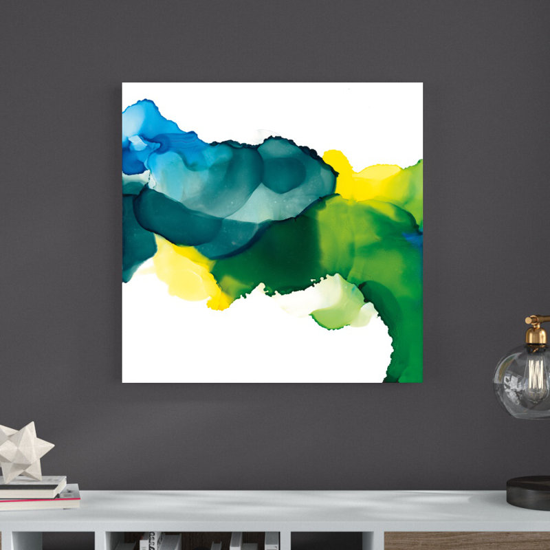 Pod par Chris Paschke - peinture sur toile tendue, H 30 po x l 30 po