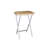 Medallion 2Pcs Tray Table Set - Natural/White