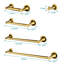 Ensemble de 6 serviettes en laiton pour salle de bain-112872825
