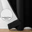 Panneau de rideau occultant 100% thermique avec œillets - Basics by Wayfair ™-969395558-969395474
