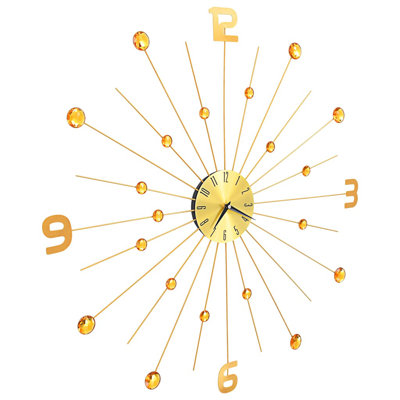 Abrams Metal Wall Clock