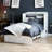 Fabiano Storage Murphy Bed with 6" Mattress, Storage and Built-in Charger-923300003-913254454