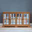 Armoire gracieuse avec lumières à DEL et tablettes réglables pour objets de collection