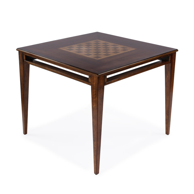 36" Chess Table, Antique Cherry