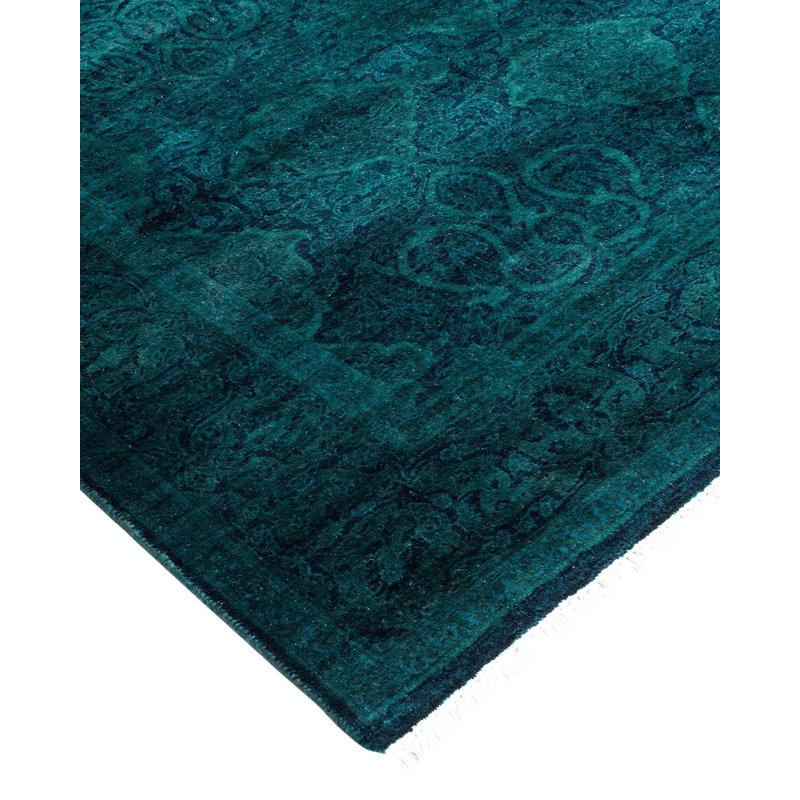 Fine Vibrance One-of-a-Kind 4' 3" X 6' 2" Hand Knotted Area Rug