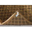 Tapis tibétain en laine noué à la main brun clair olive 9 pi 8 po x 13 pi 8 po