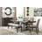 Server Dining Room Engineered Wood Traditional Wire brushed rustic brown