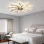 Ventilateur de plafond réversible à intensité variable à 6 vitesses de 36,22 po avec lumières DEL et télécommande Hanke-1342662942