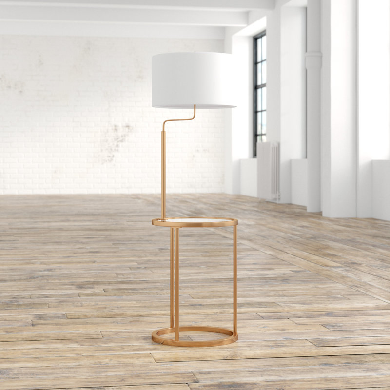 Lampe sur pied avec table de 57 po Christfriede