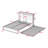 Wilhelmi Metal Platform Bed Frame with Trundle and USB Ports-1270646384-1270646391