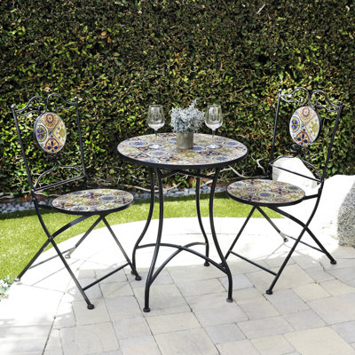 Cai 3 Piece Bistro Set
