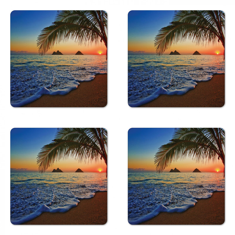Sous-verre hawaii