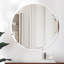 Rithi Round Flat Wall Mirror-1232816578