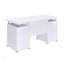 Bureau d'ordinateur de 55 pouces avec tiroirs spacieux et tablette réglable, parfait pour les espaces de travail modernes et un rangement efficace.-2142023769