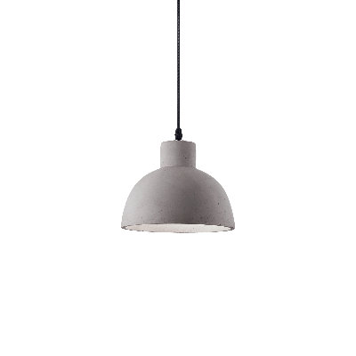 1 - Light Grey Dome Pendant