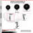 4 Piece Glass Filled Nylon Caster Set