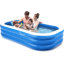 Polypropylene Rectangle Inflatable Pool 20'' H x 56'' W x 92'' L