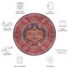 Tapis bleu marine / rouille Gullion Southwestern-696636631
