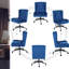 Fauteuil de direction pivotant en velours Angharad-1718068557