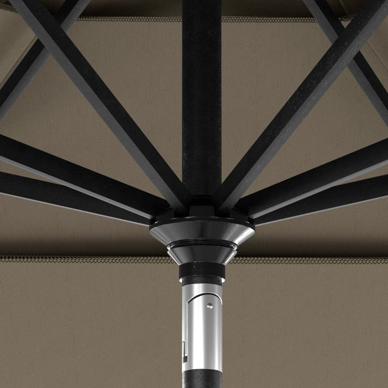 Parasol de marché 132 po Sunbrella, Taupe