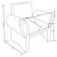 Fauteuil Whitney