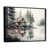 Black Floater Framed