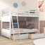 Wooden bunk bed with two drawers-2135638166-2124328469